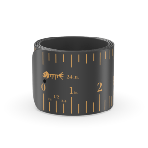 Black Fish Ruler roll-up 24"
